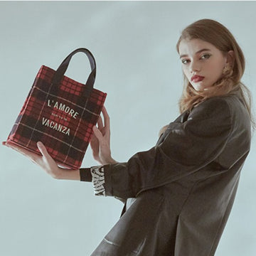 Tartan Small Tote Bag